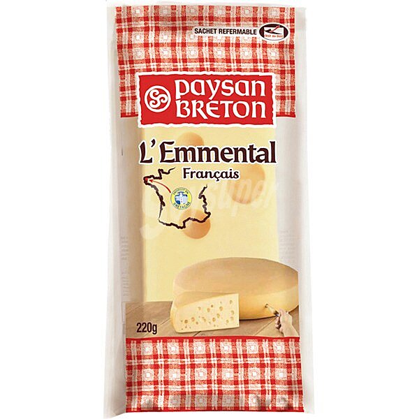 Queso emmental Francés Paysan Breton