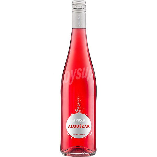 Vino rosado D.O. Somontano botella 75 cl