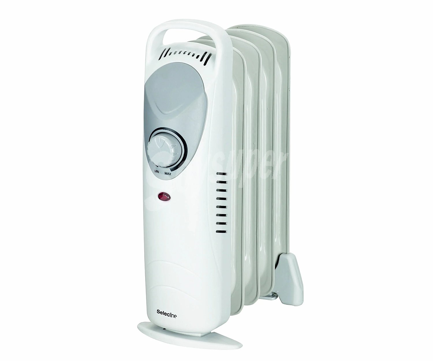 Mini radiador de aceite 860506, potencia max: 450W, 5 elementos, termostato