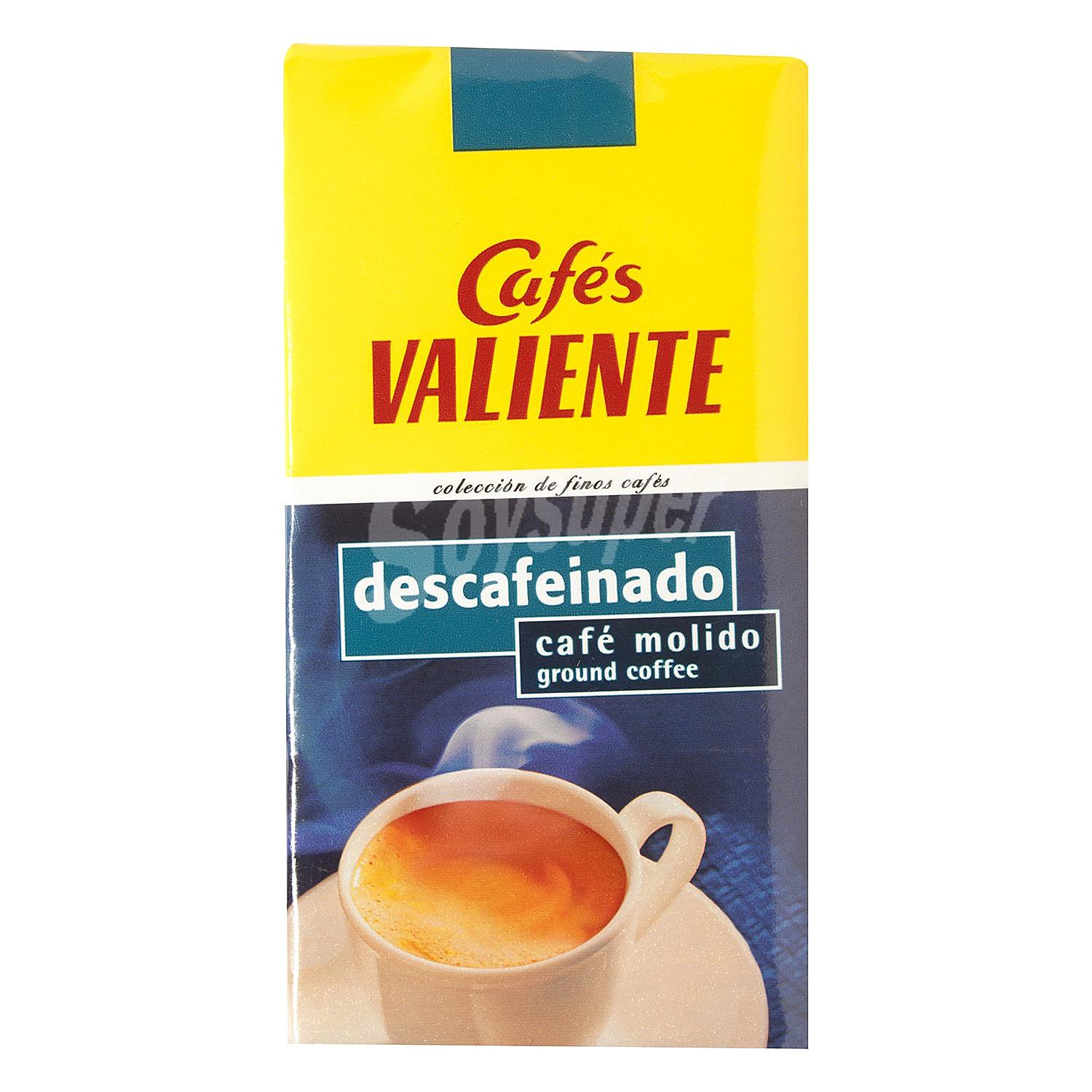 Café descafeinado molido