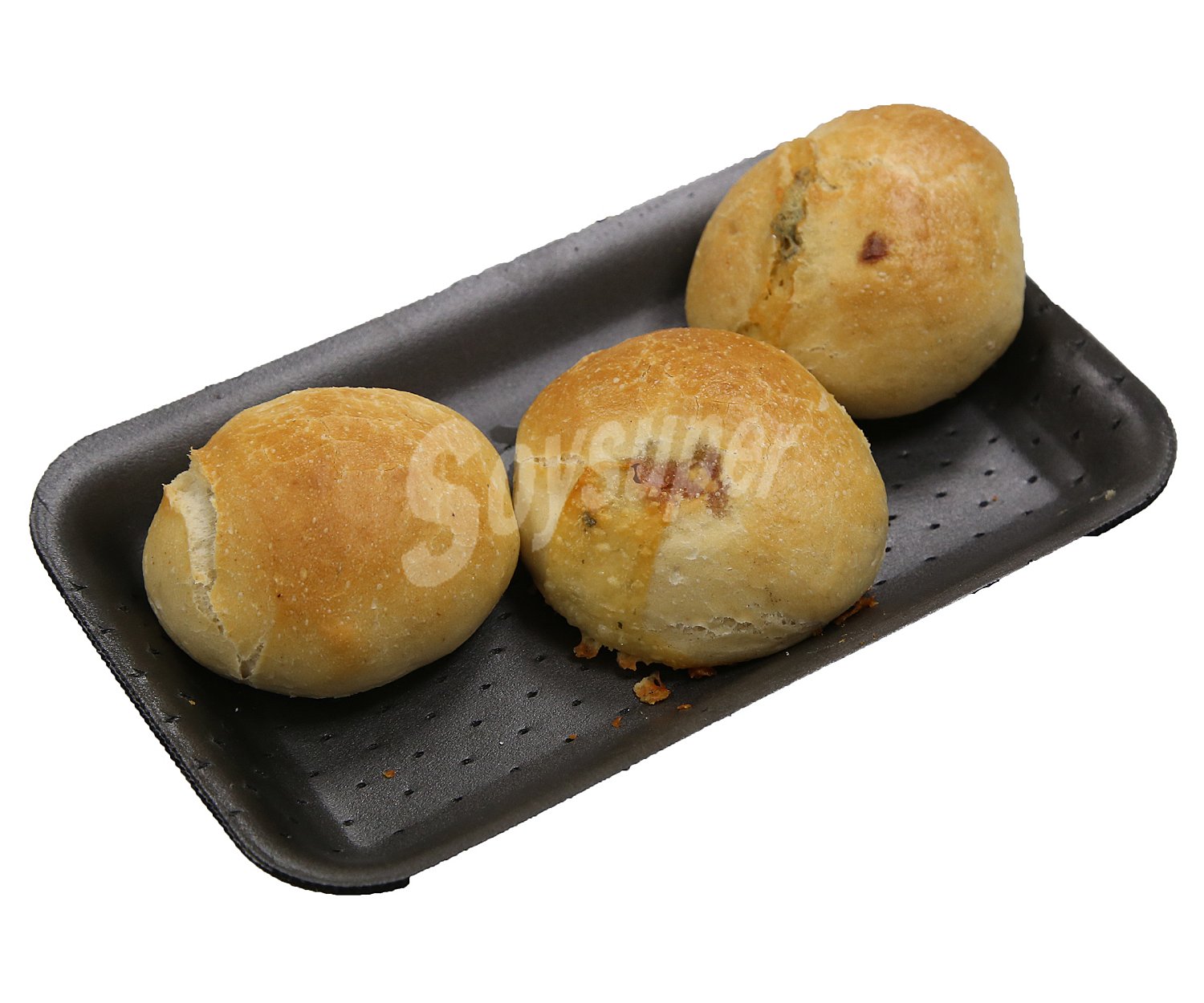 Bollo relleno, 3uds, 100g.