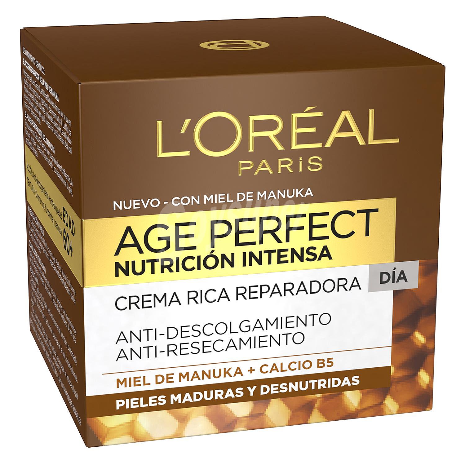 Crema nutrición intensa y reparadora de día, para pieles maduras y desnutridas AGE perfect