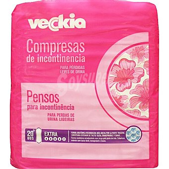 Compresa de incontinencia extra