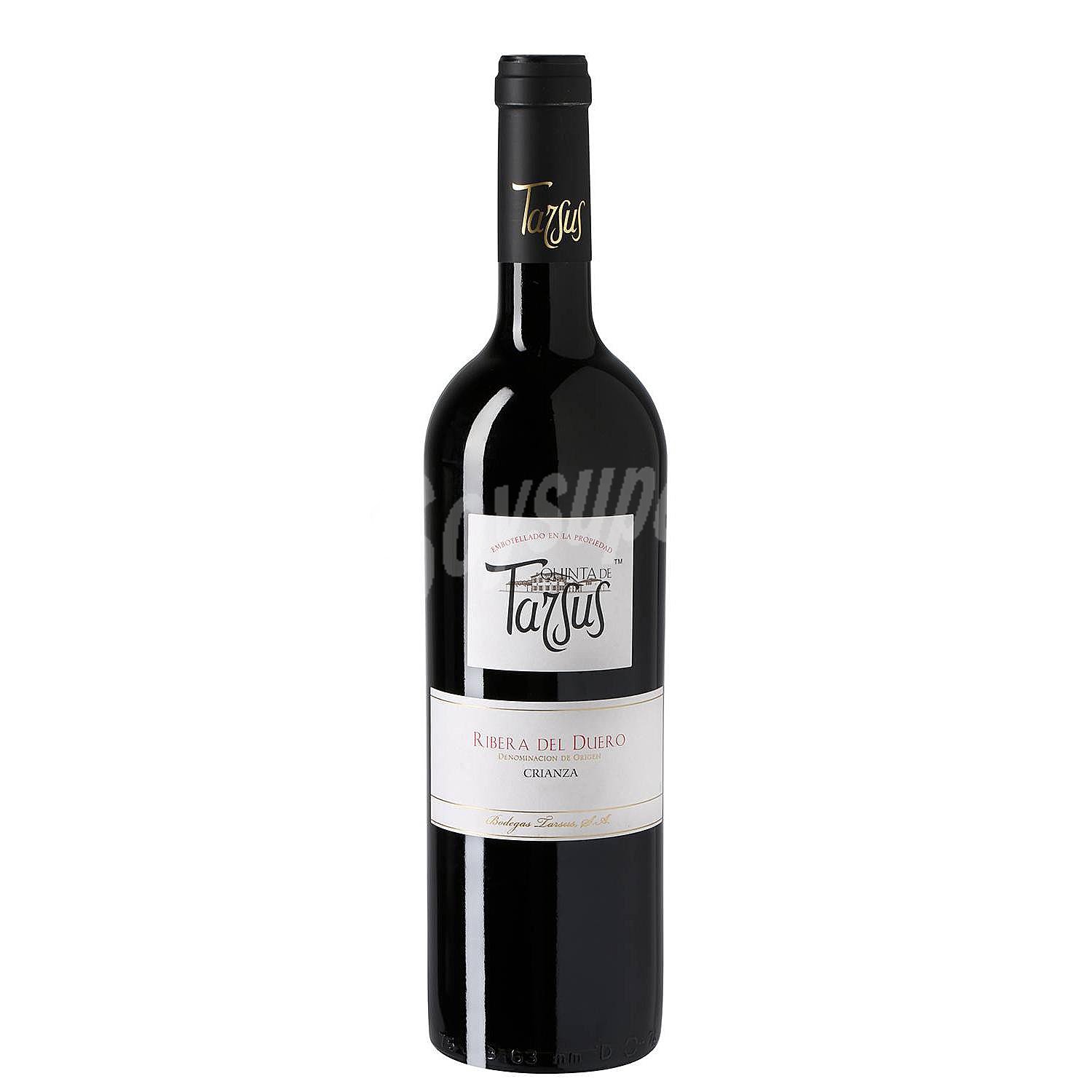 Vino tinto crianza con denominación de origen Ribera del Duero