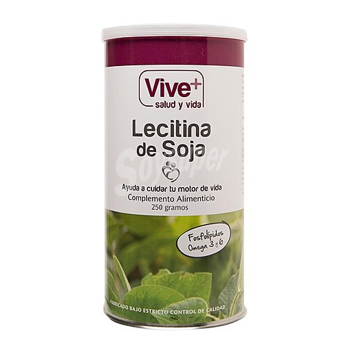 Lecitina de soja Vive+ sin gluten