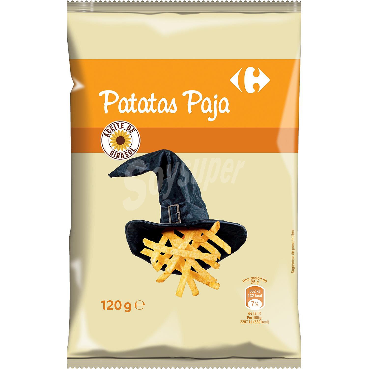 Patatas fritas tipo paja