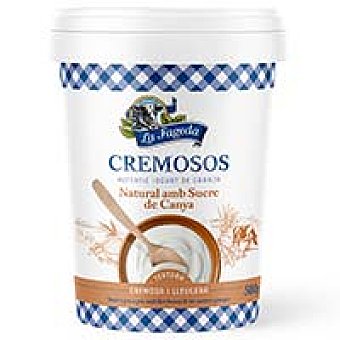 Yogur cremoso natural con azúcar LA fageda