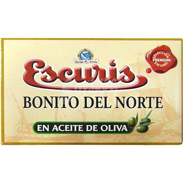 Bonito del norte costera en aceite de oliva lata 81 g neto escurrido