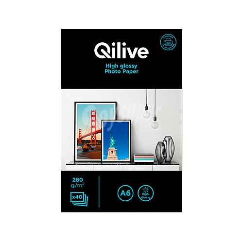 Papeles de foto qilive, A6, 280gr