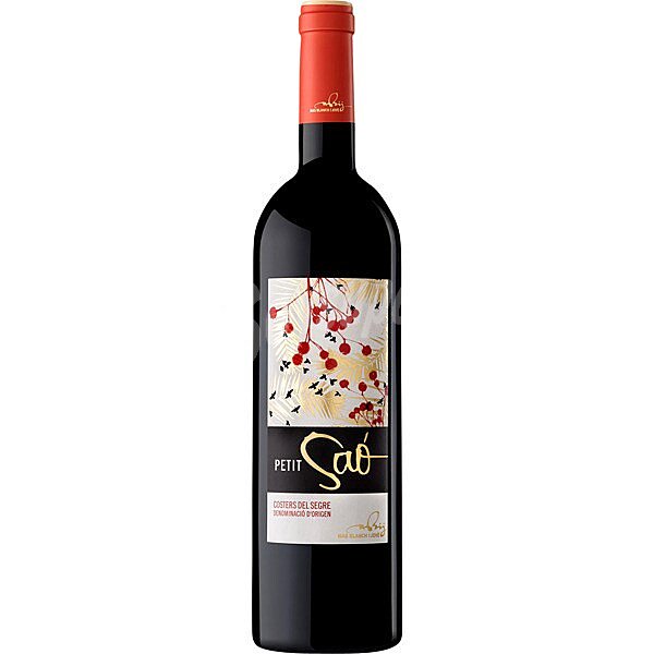 Petit vino tinto tempranillo garnacha ecológico DO Costers del Segre