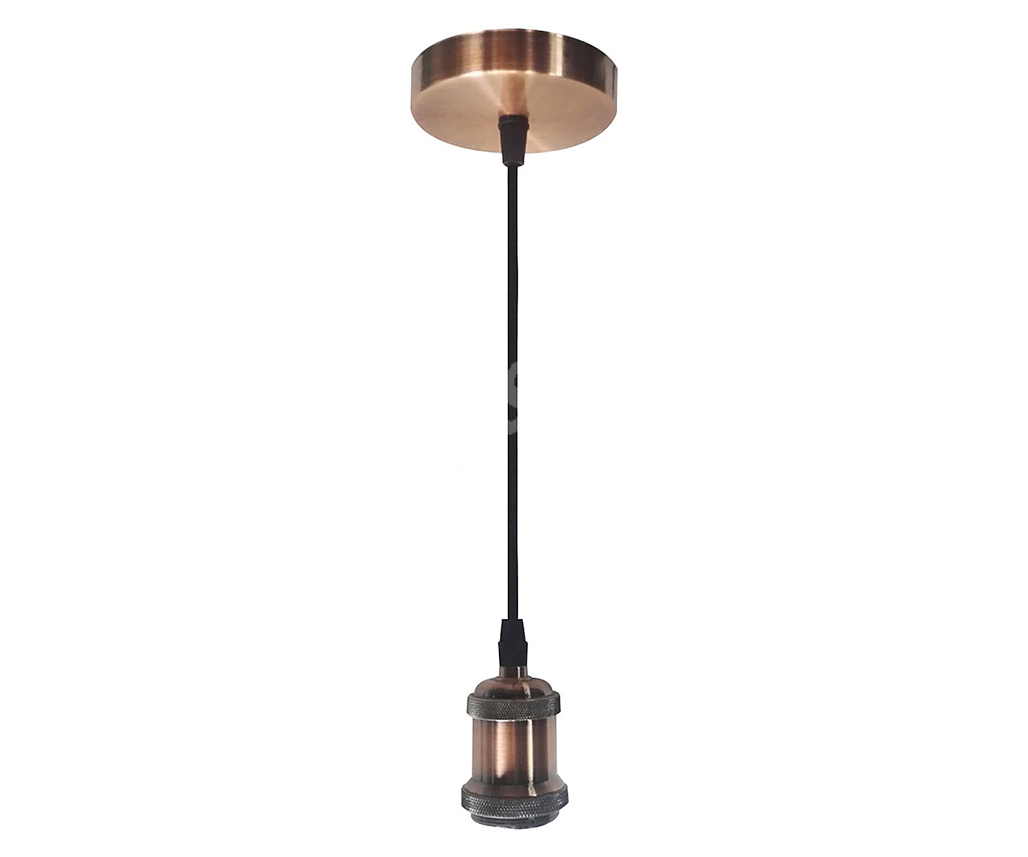 Pendel lámpara de metal cobre e27 max. 60w 1,5m decorativo, sevenon.