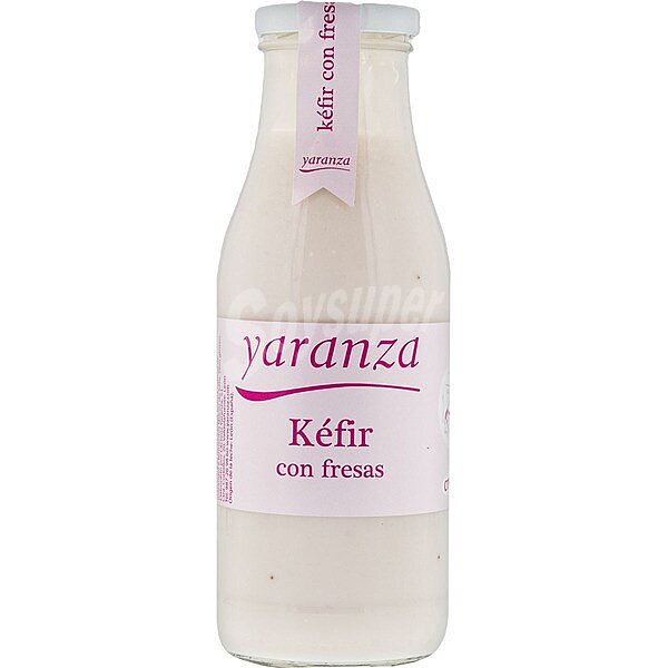 Kefir con fresas 