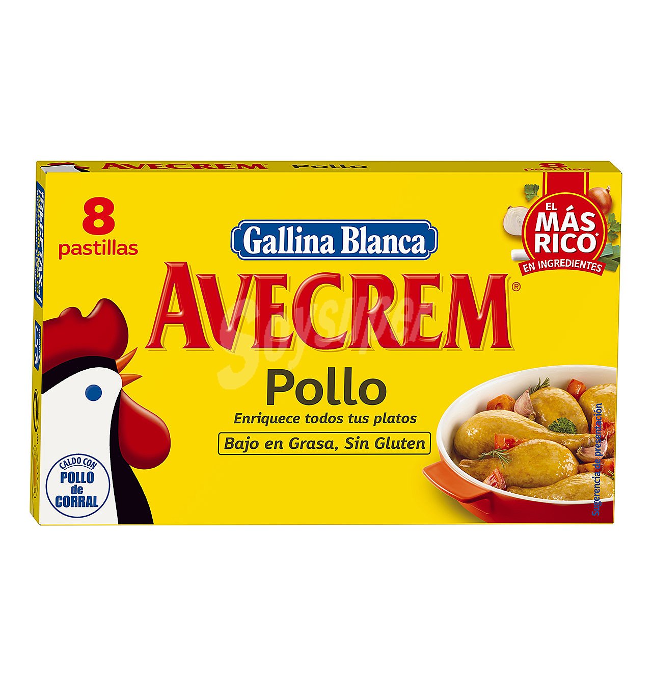 Caldo de pollo avecrem