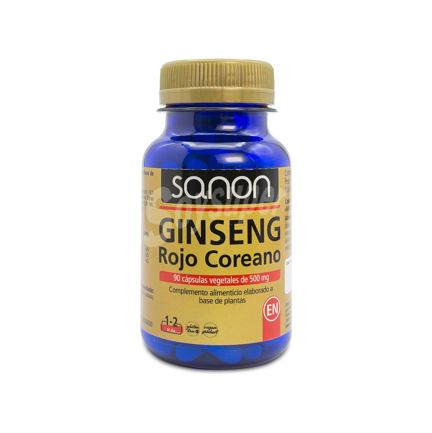 Ginseng rojo coreano Sanon sin gluten