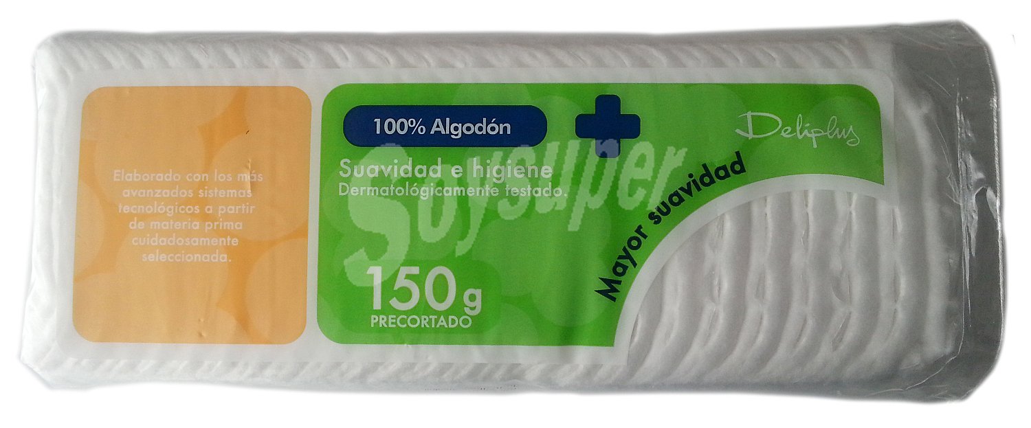 Algodon hidrofilo 100 % (con precortes)