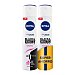 Desodorante en spray invisible Black & White Nivea