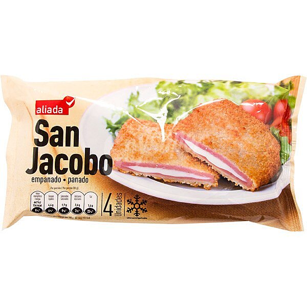 San jacobo empanado bolsa 320 g