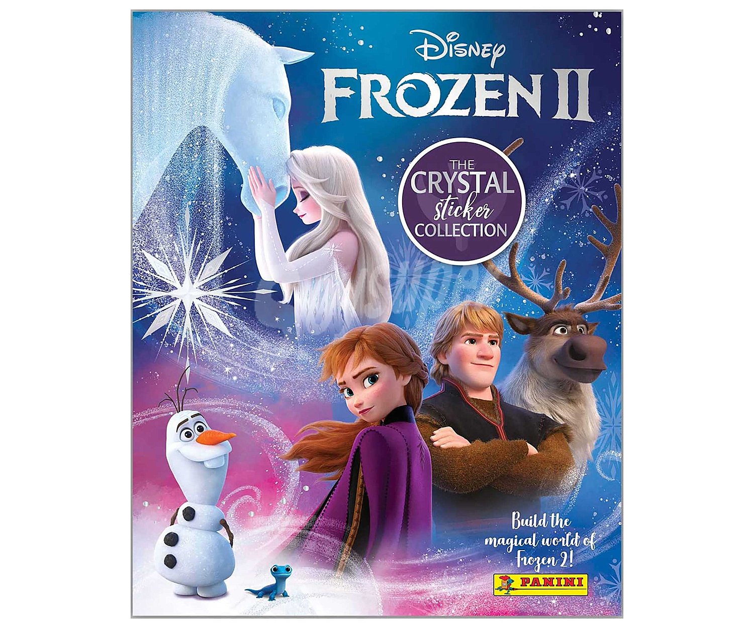 Álbum Disney Frozen II Crystal, panini.