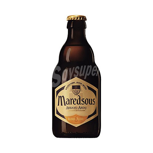 Maredsous Cerveza tipo Abadía Belga maredsous blond