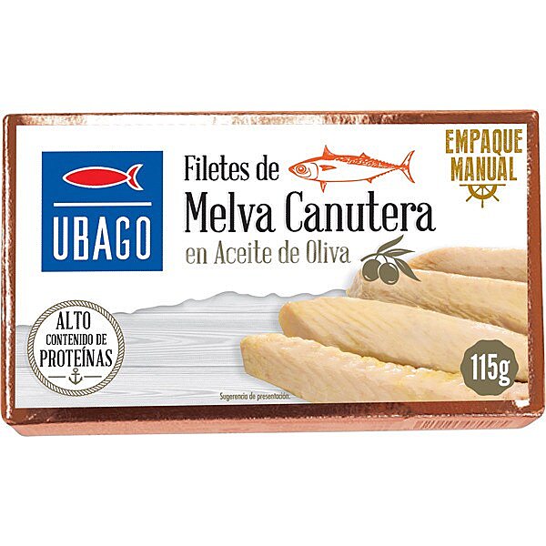 Filetes de melva canutera en aceite de oliva