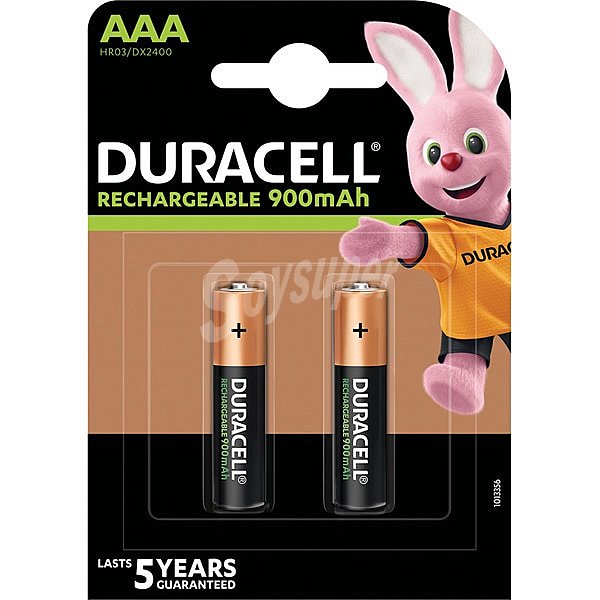 Ultra pila recargable AAA 850 mAh blister 2 unidades