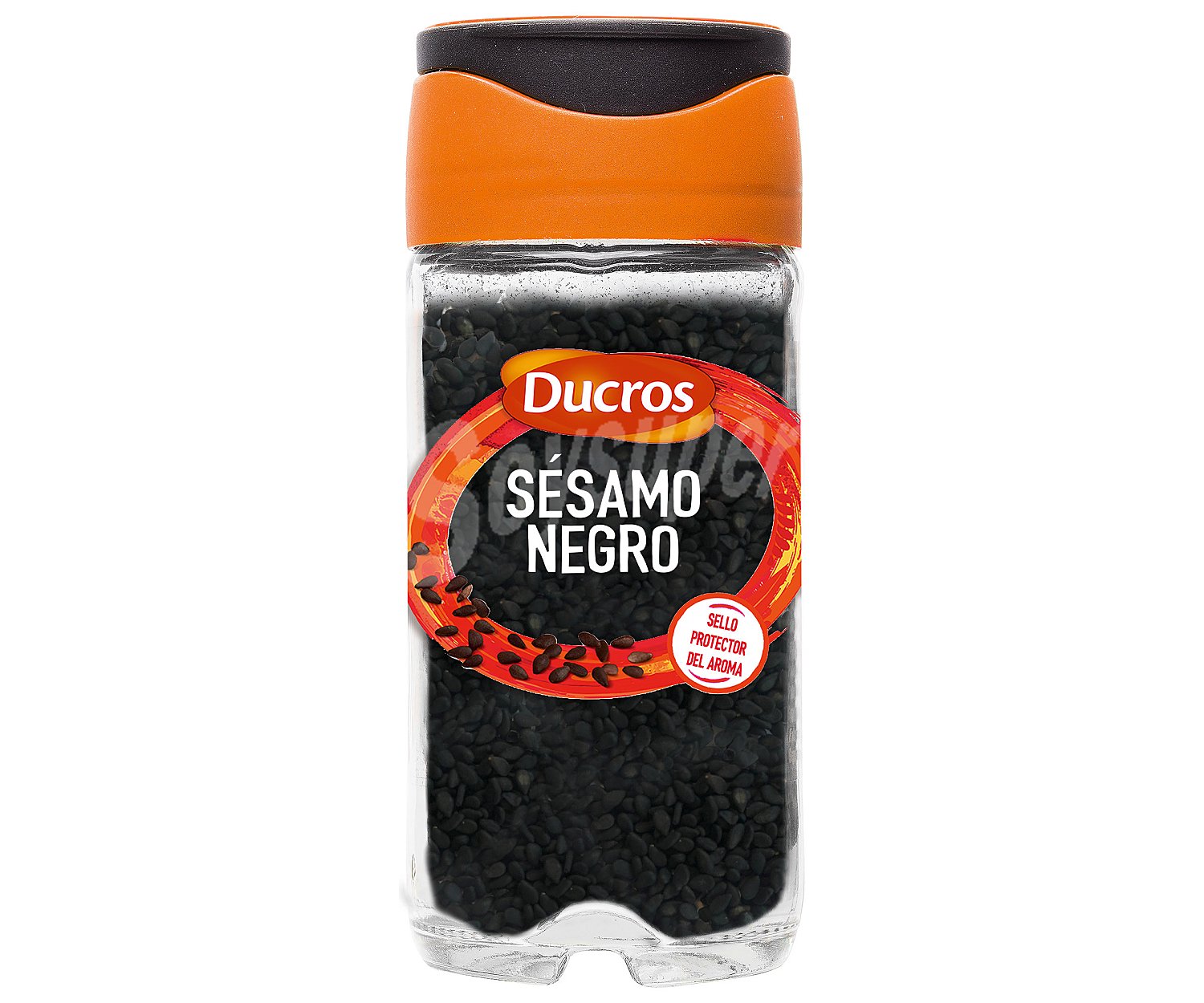 Sésamo negro en semillas