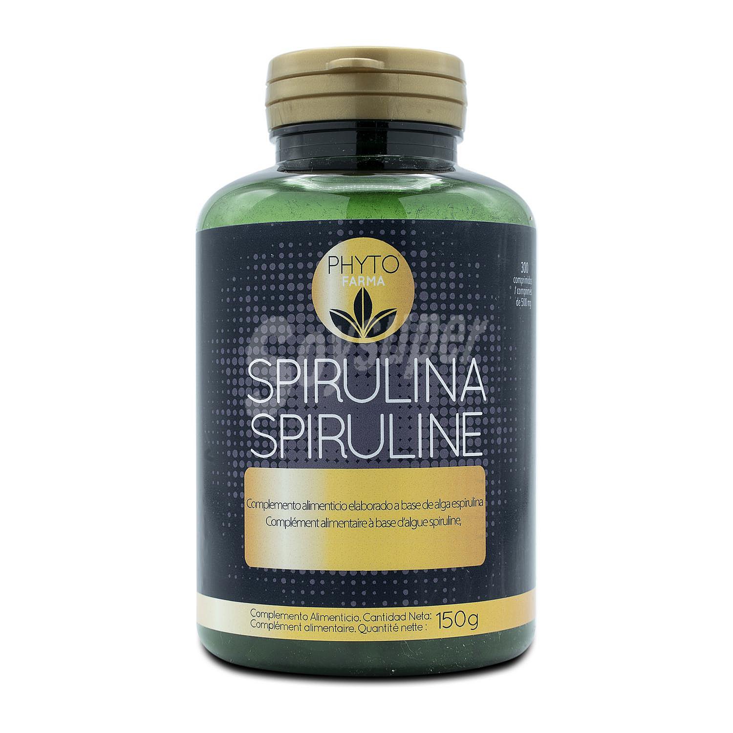 Spirulina + Vitamina B12 en comprimidos Phytofarma