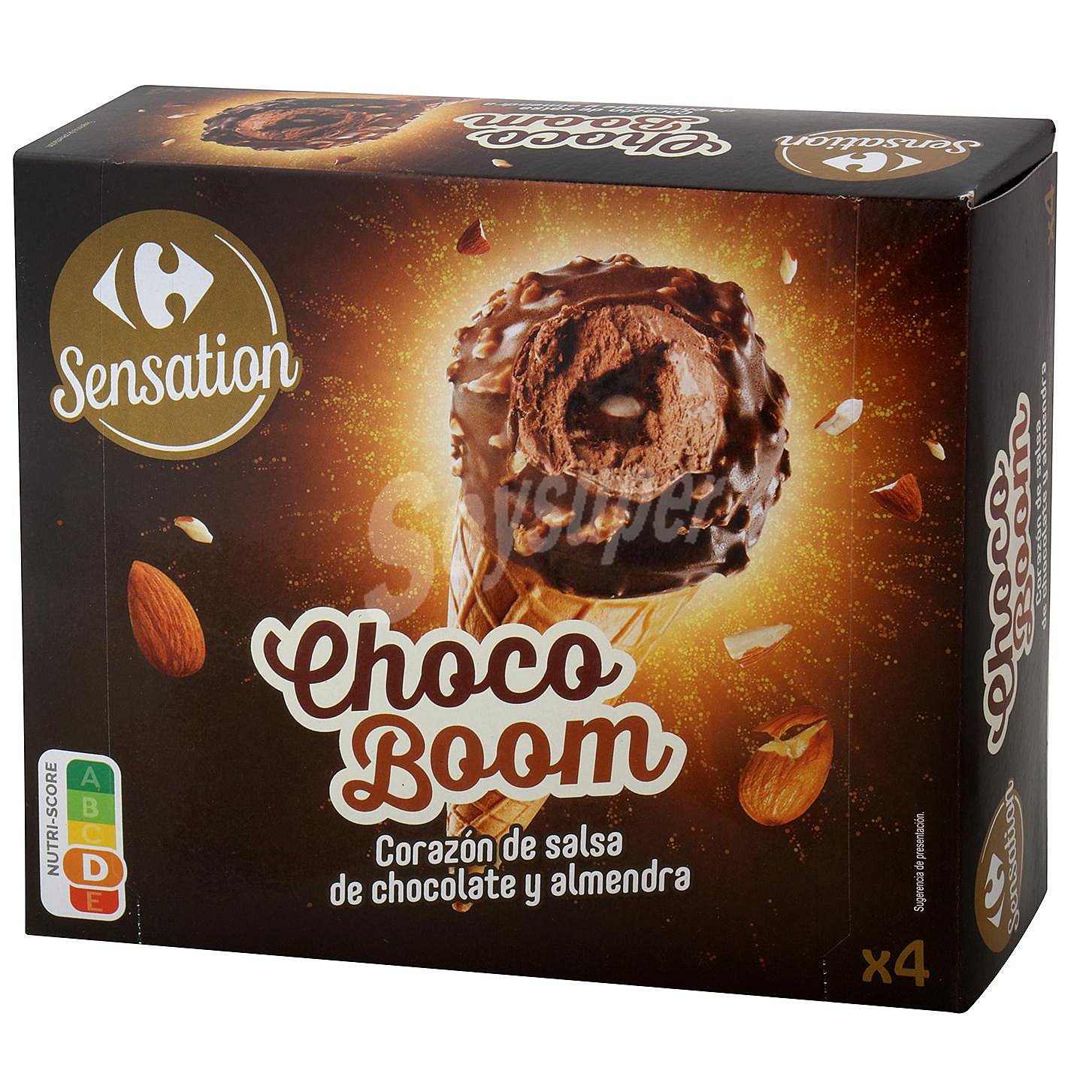 Conos de helado choco bom Sensation Carrefour