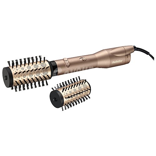 Moldeador de aire babyliss AS952E, cepillo de aire rotatorio, 650W, 2 temperaturas, ajuste frío