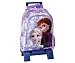 Mochila escolar tipo trolley con 3 grandes compartimentos, frozen.