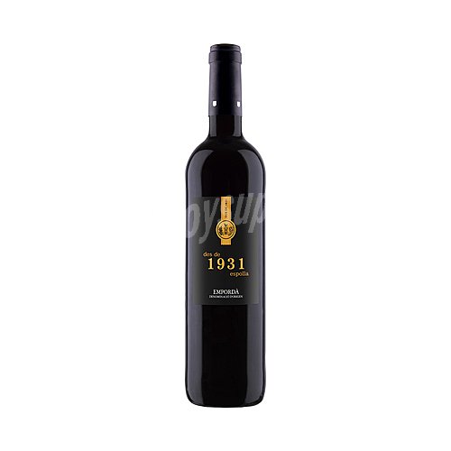 Espolla 1931 Vino tinto con D.O. Empordá espolla