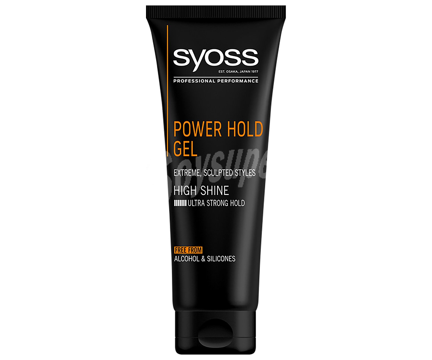 Gel fijador extra fuerte con acabado ultra syoos Power hold