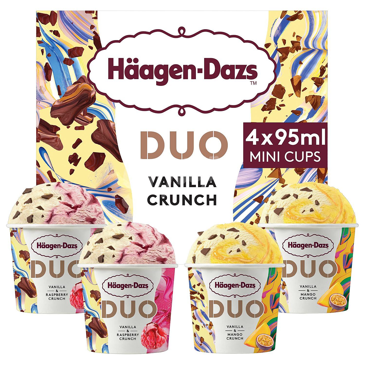 Surtido de helados Vainilla Crunch Duo sin gluten