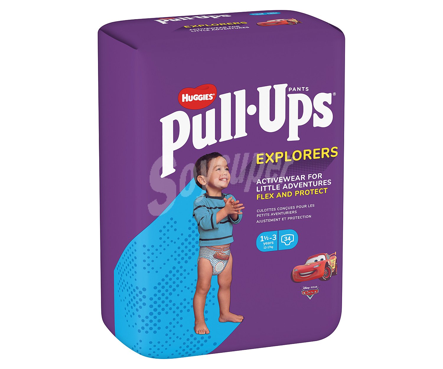 Huggies Pañales de aprendizaje para niños de 1 a 3 años o de 12 a 17 kilos huggies Pull ups