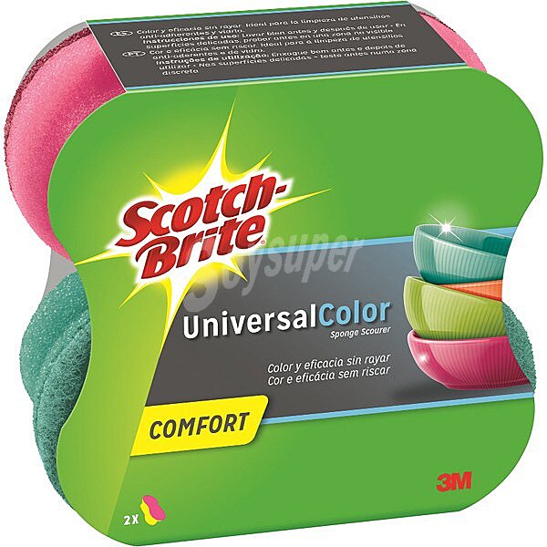 estropajo Comfort Universal Color salvauñas 