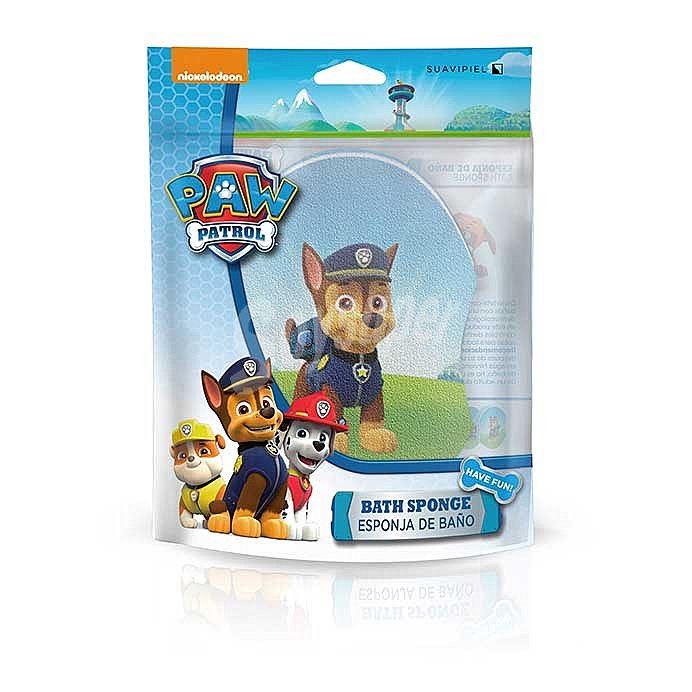 Esponja de baño infantil Paw Patrol