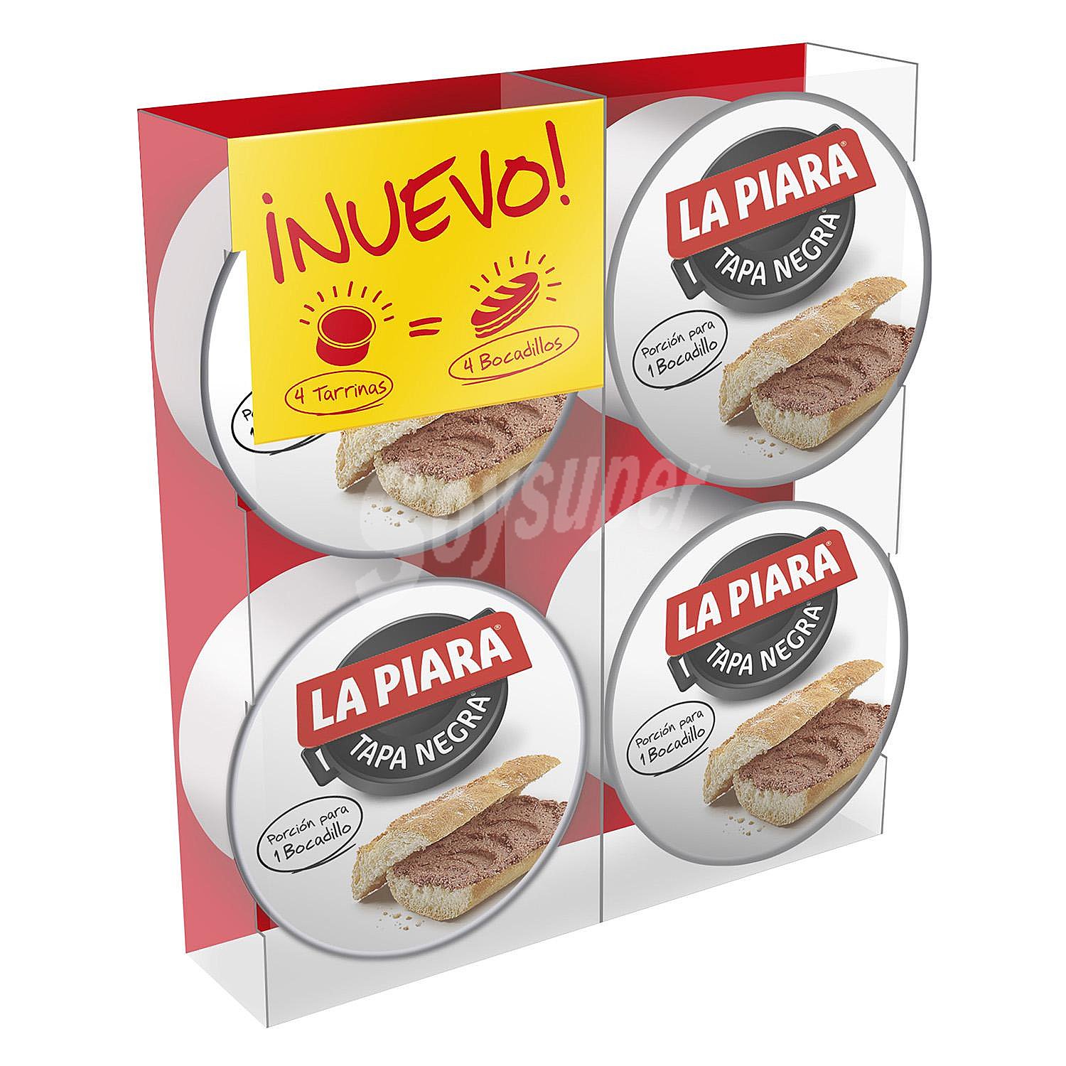 Paté tapa negra La Piara