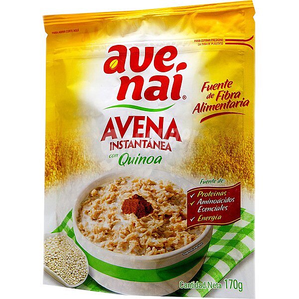 Avena instantánea con quinoa