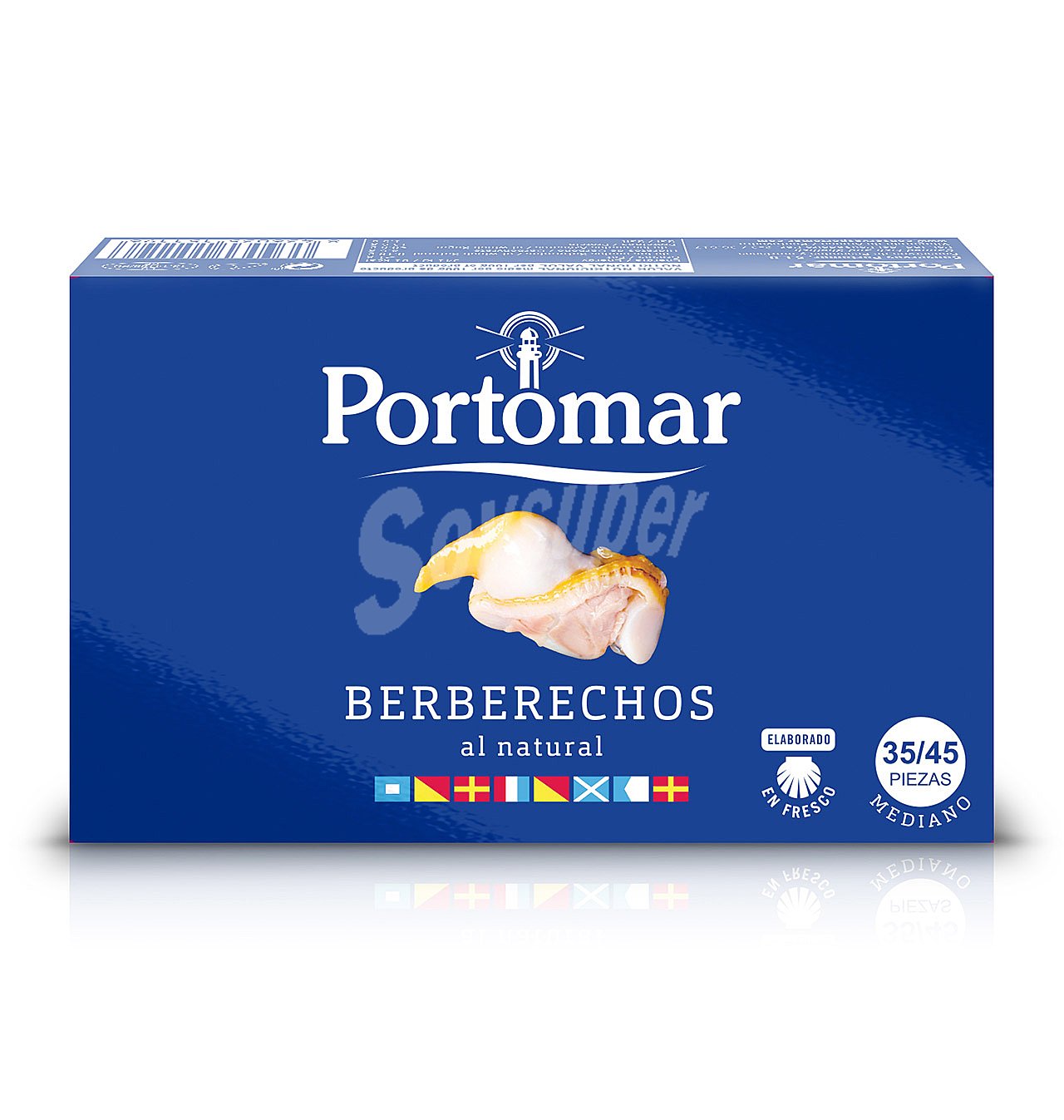 Berberecho portomar natural 35/45