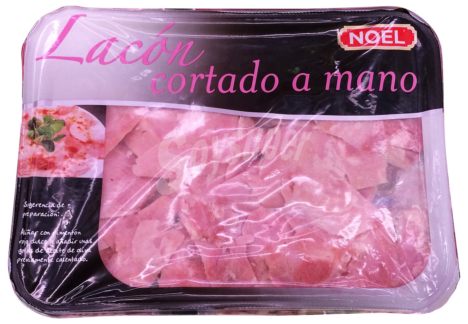 Lacón al horno lonchas