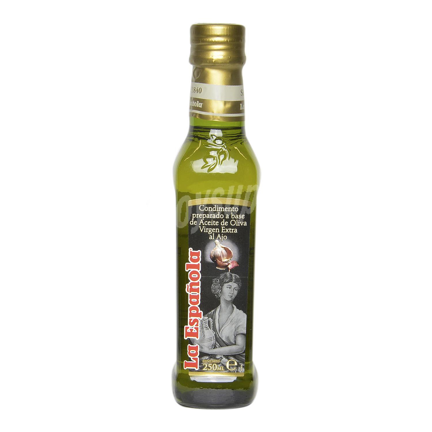 Aceite de oliva virgen extra al ajo