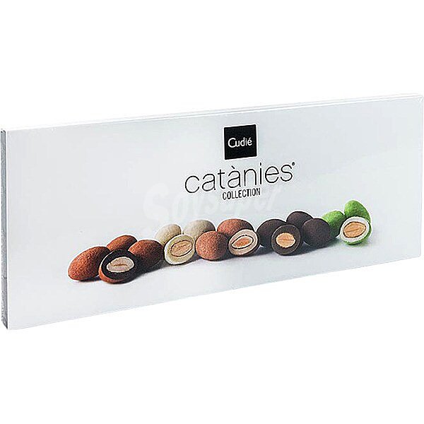 Catànies colección bombones de frutos secos y chocolate 5 variedades