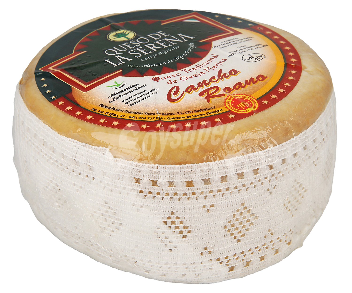 Queso tradicional de oveja merina de la Serena