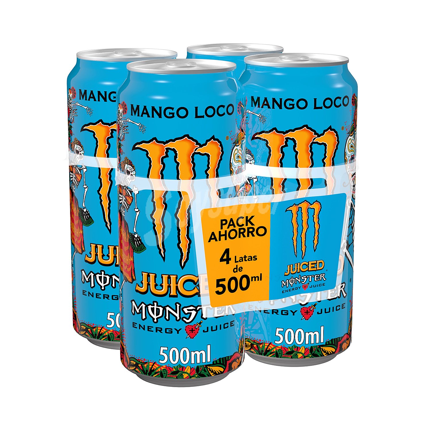 Bebida energetica sabor mango loco