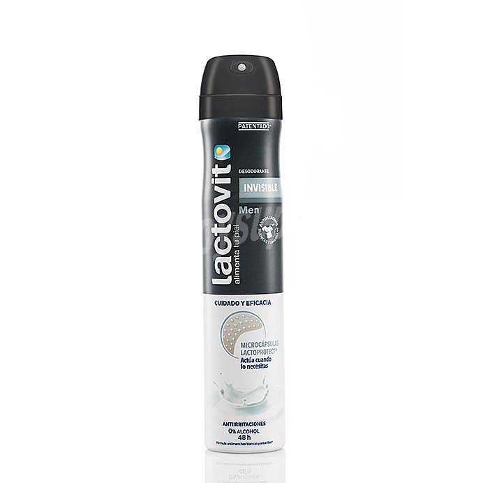 Desodorante en spray para hombre, con efecto antimanchas invisible MEN