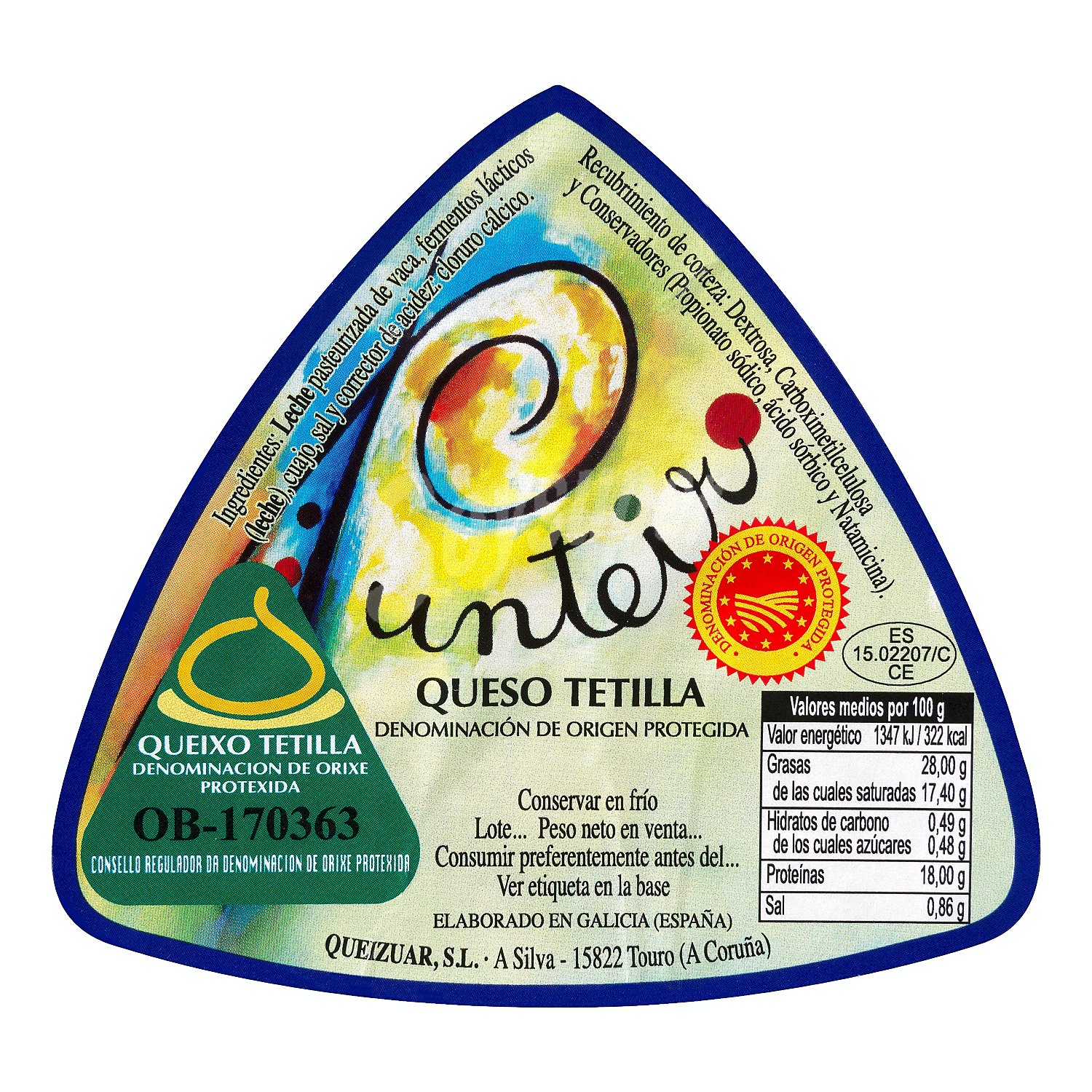 Queso tetilla de vaca