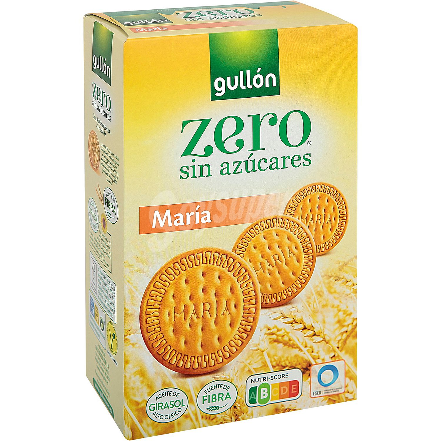 Galleta María sin azúcares zero