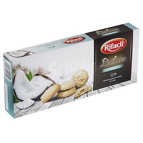 Rifacli Galletas artesanas con coco rifacli delice