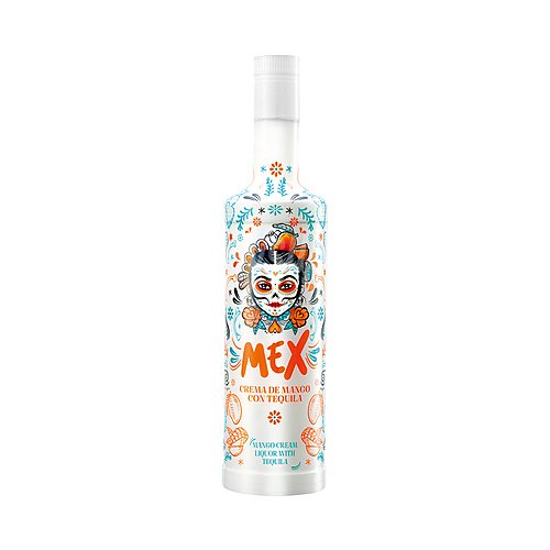 MEX Crema de licor de mango con un toque de tequila MEX