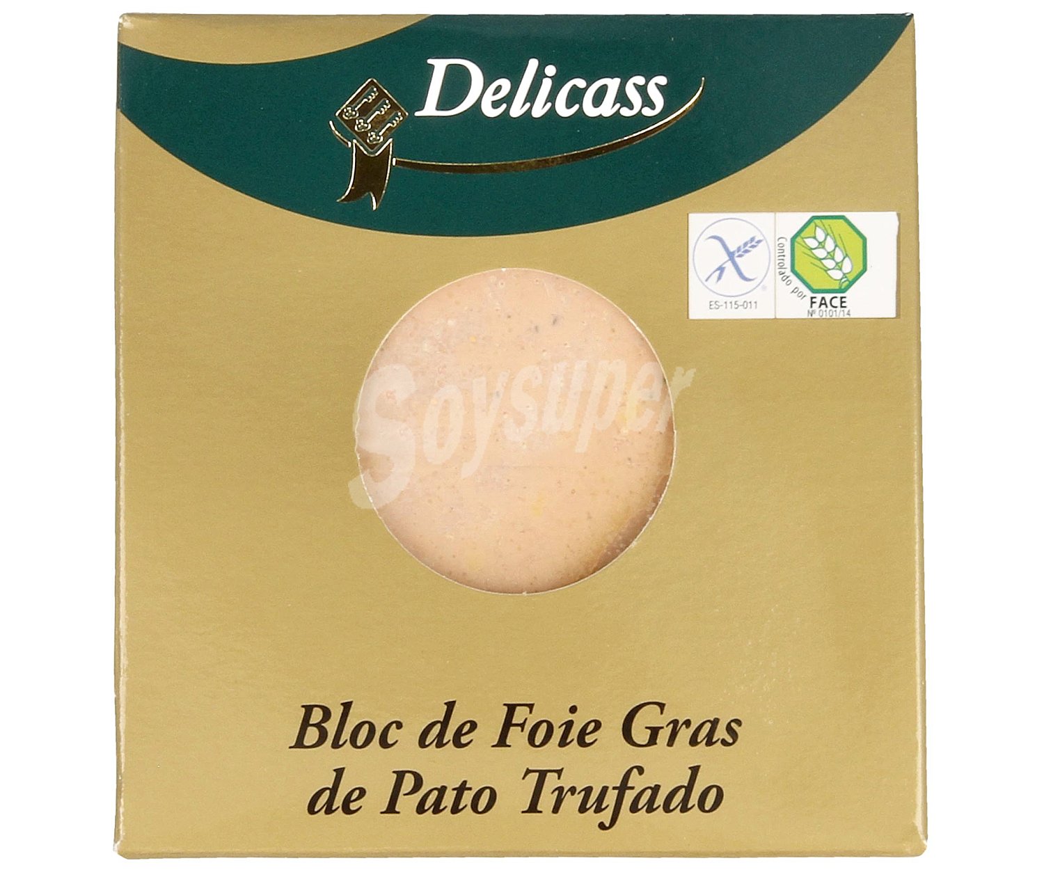 Bloc de foie gras de pato trufado